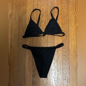 Pacsun ribbed bikini
